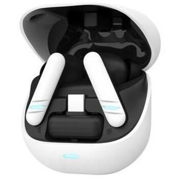 Trust наушники GXT 409 Oxxie, 2.4 GHz, 7 ч времени работы, 42 ч с зарядным кейсом, 10 мм динамики, белый (25478)