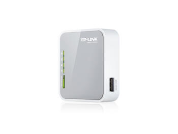 TP-Link TL-MR3020 портативный 3G/4G беспроводной N300 маршрутизатор 150 Mbps 2.4 – 2.4835 GHz Белый (TL-MR3020)