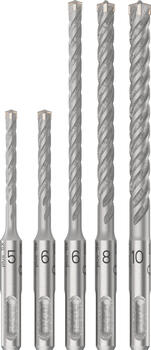 5 SDS plus-5X komplekts 5/6/6/8/10 mm, Perforatora urbjiem, smalcinātājiem PRO SDS PLUS-5X PERFORATORU TRIECIENURBJU KOMPLEKTS, 2608833910, BOSCH (2608833910)