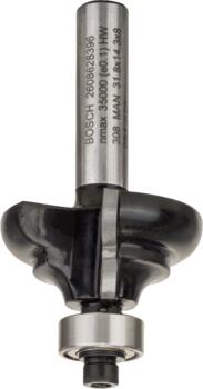 Daudzprofilu frēze HM R=4,8mm, l=14mm,kāts 8mm, Rokas frēzēm, malu frēzēm PROFILU FRĒZE STANDARD FOR WOOD, 2608628396, BOSCH (2608628396)