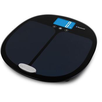 Salter Ванные весы 9192 BK3R, 150кг, 100г, Bluetooth, жировая масса, вода, мышцы, кости, автоматическое отключение (9192 BK3R)