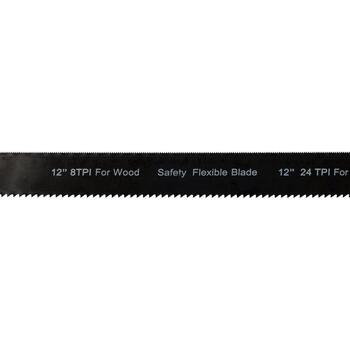 Yato metāla zāģis YT-31612, 300mm, 25mm, alumīnijs, 8 TPI, 24 TPI, TPR rokturis, 45°, 90°, oglekļa tērauds #60 (YT-31612)
