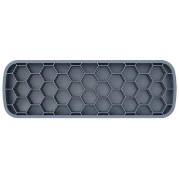 Fellowes Breyta kompakta klaviatūras (TKL) plaukstas balsts 100142572, 60mm, 320mm, 17.5mm, antibakteriāls, silikons, jūras (100142572)