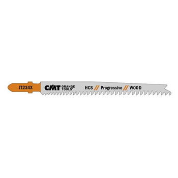 Cmt Figūrzāģa asmens kokam JT234X-5, 5 gab, 90mm, 116mm, 8-12TPI, 2-3mm, T, HCS, 3-65mm (JT234X-5)