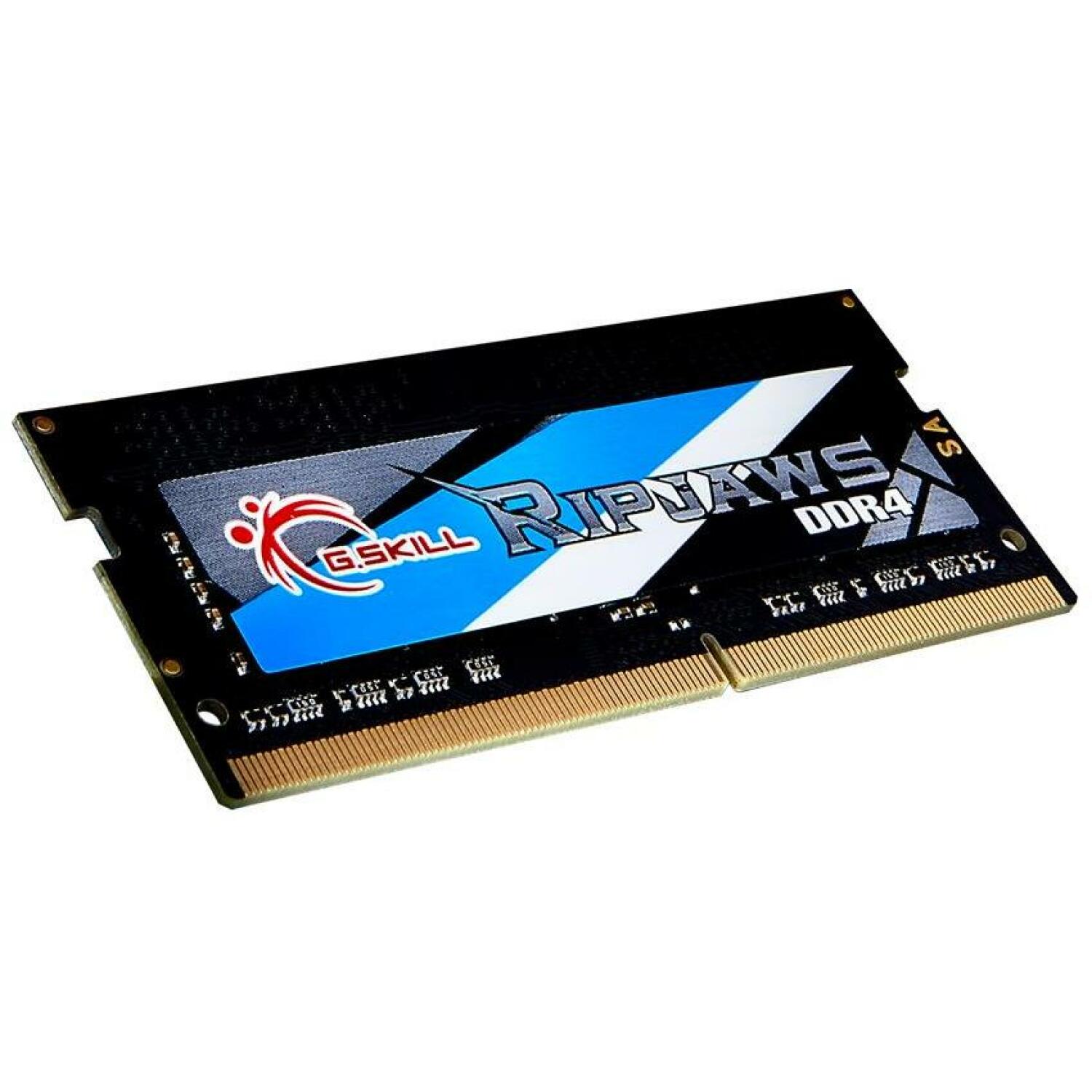 G.Skill память DIMM F4-3200C22S-16GRS 16 ГБ, DDR4, 3200 МГц, 260-pin SO-DIMM, CAS 22, XMP 2.0 (F4-3200C22S-16GRS)