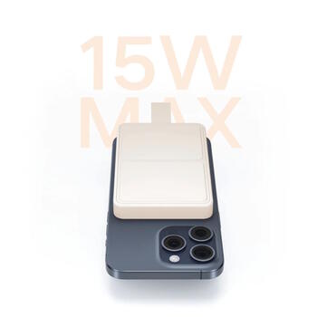 Компактный внешний аккумулятор с 24-контактным USB-C разъёмом и ёмкостью 6000 mAh Power Bank бежевый BHR9074GL Xiaomi (BHR9074GL)