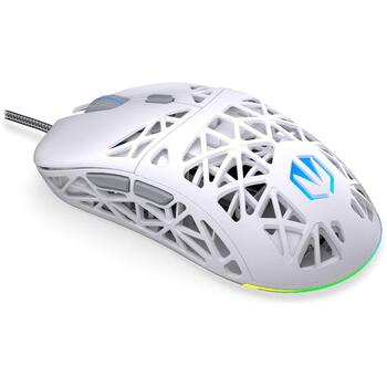 Endorfy USB datorpele LIV OWH EY6A021, 12000 DPI, 300 IPS, 6 pogas, 1.8 m kabelis, akumulatori, ambidextrous (EY6A021)