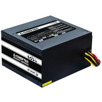 Chieftec Datora barošanas bloks GPS-400A8, 400W, 230V, 47-63Hz, 20+4 pin ATX, 3xSATA, 1x6+2 pin PCIe, melns (GPS-400A8)