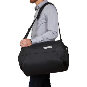 Thule 4025 Subterra Duffle 45L TSWD-345, 3204025, 45L, 56x35x25cm, 880g, neilons, melns, rāvējslēdzējs, plecu siksna (3204025)
