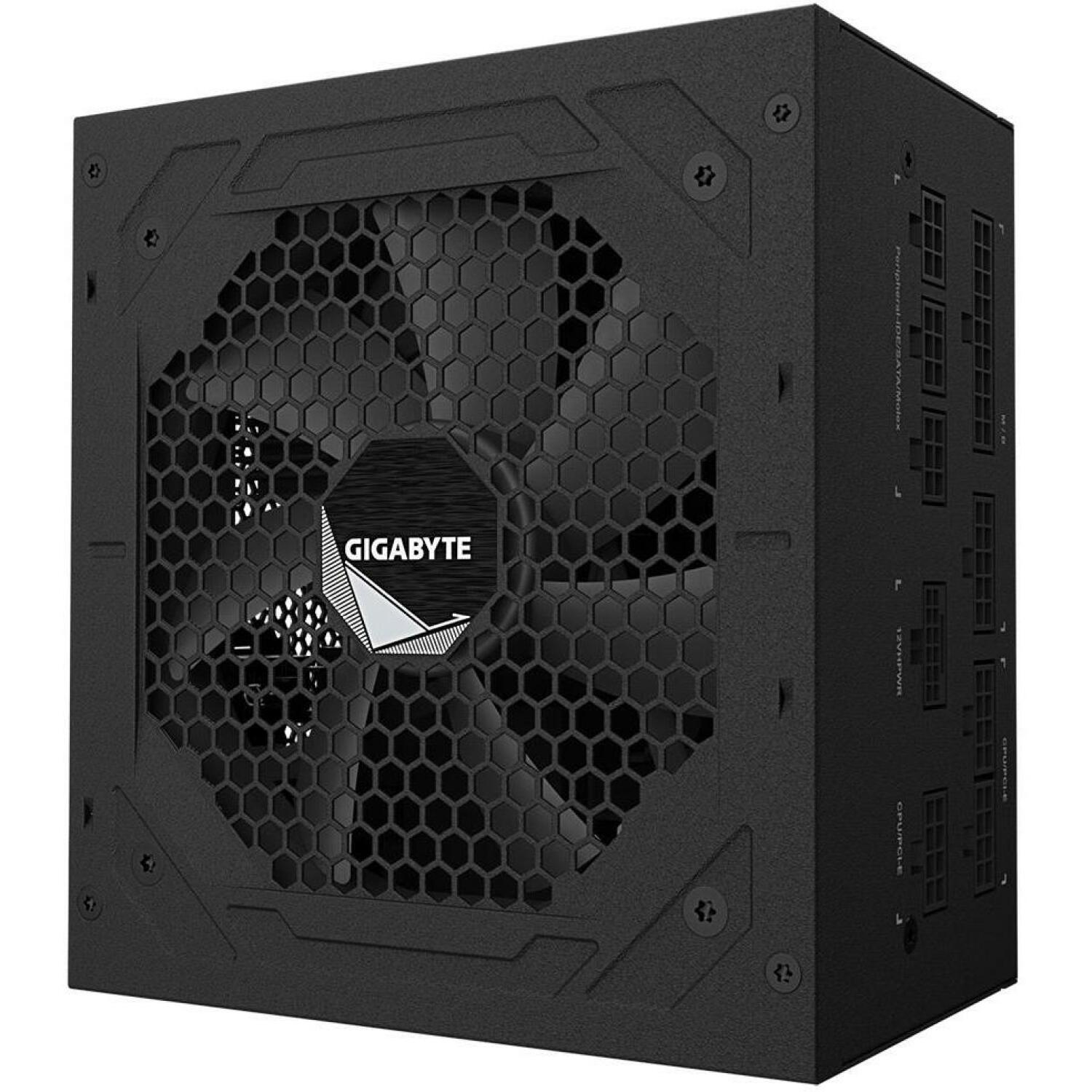 Gigabyte Datora barošanas bloks UD850GM PG5 V2, 850W, 100-240V, 50/60Hz, 80 PLUS Gold, pilnībā modulārs, aktīvā dzesēšana (GP-UD850GM PG5 V2)
