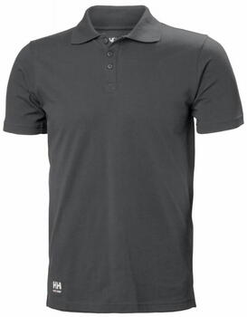 Поло рубашка Manchester, 2XL, Helly Hansen, 79167_970-2XL, темно-серый, 100% хлопок, 190 г/м² (79167_970-2XL)