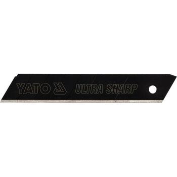 Yato Лезвия YT-75261, 10 шт, 18x0.5 мм, SK2H, сверхострые, сегментные, черненые (YT-75261)