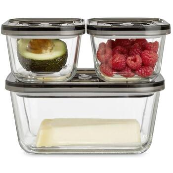 Caso VacuBoxx Eco Set | Caso | VacuBoxx Eco Set | 1177 | 3 | Transparent (01177)