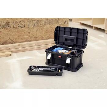 Keter Connect Tool Box 30205288, 54x31,2x27,5cm, metāla stiprinājumi, ergonomisks rokturis, savienojams ar Connect sistēmu (30205288)