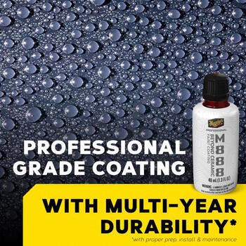 Meguiar's M88800 Mirror Glaze Beyond keramiskā pārklājuma komplekts – profesionāla virsbūves aizsardzība (M88800)