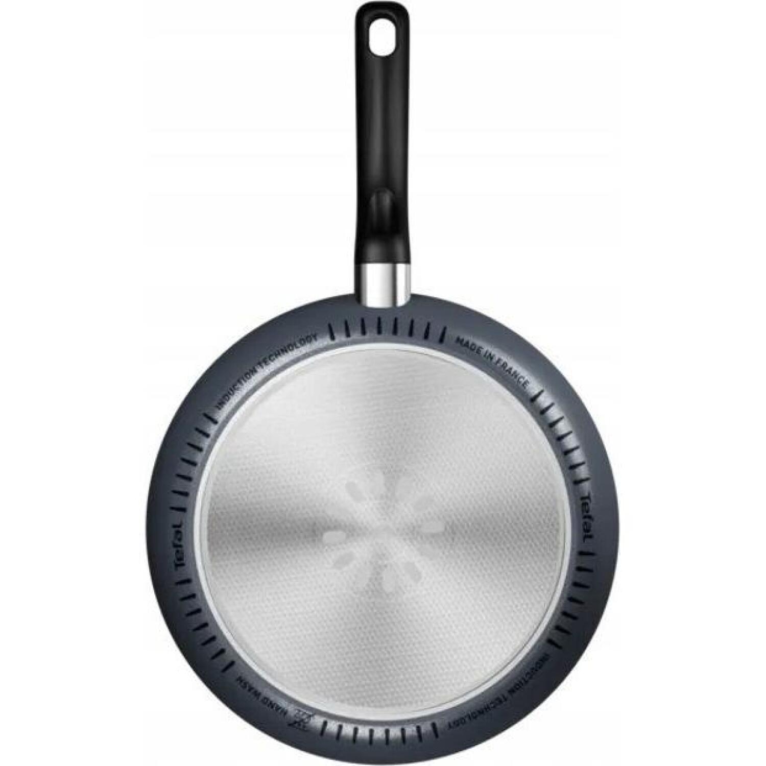 Tefal So'Light сковорода H0560842, 32см, подходит для индукционной плиты, серый, фиксированная ручка, антипригарное покрытие (H0560842)