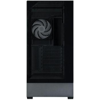 Zalman Datortehnika P40 PRISM BLACK, 3x Combo (3,5 collas vai 2,5 collas), 1x C tipa USB, 2x USB 3.0 (P40 PRISM BLACK)