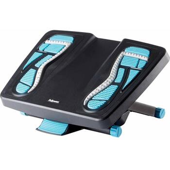 Fellowes Ergonomics подставка для ног 8068001, 336мм, 454мм, 160мм, 0-25°, 100/135/165мм, черный, резина/пластик (8068001)
