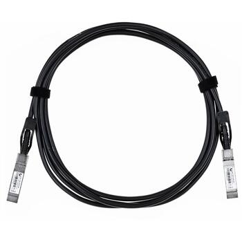 Ubiquiti Оптический кабель SFP+, UACC-DAC-SFP10-3M, 3м, 10Gbit/s, черный, мужские разъемы (UACC-DAC-SFP10-3M)