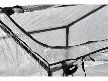 Flo GARDEN GREENHOUSE 90003, 60x80x120см, ПВХ, стальной каркас 12мм, мини-теплица (90003)