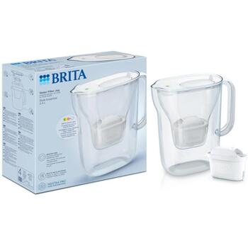 Brita Style фильтр-кувшин STYLE-WH, 2,4 л, 1,4 л, MAXTRA PRO, белый, пластик, LED-индикатор (STYLE-WH)