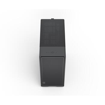 Fractal Design Datora korpuss Epoch FD-C-EPO1A-02, ATX, melns, rūdīts stikls, 3x 120 mm ventilatori, 372 mm GPU (FD-C-EPO1A-02)