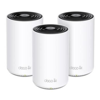 TP-Link Deco XE75 PRO AXE5400 Mesh Wi-Fi 6E система 2-PACK 574 Mbps 2.4 GHz 2402 Mbps 5 GHz 2402 Mbps 6 GHz Белый (DECO XE75 PRO(2-PACK))