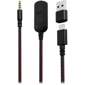 HyperX Наушники Cloud III 727A9AA, 3.5 мм, 64 Ом, 10-21000 Гц, 1 микрофон, Черный/Красный (727A9AA//)