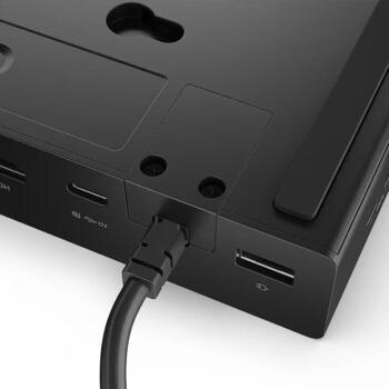Lenovo ThinkPad USB4 док-станция 5000 40BF0100EU, 2 x DisplayPort, 1 x HDMI, 65 W, черный, Eclipse Black (40BF0100EU)
