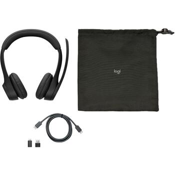 Logitech Наушники ZONE 305 981-001453, 30м, 16ч, Bluetooth 5.3, шумоподавление, 2 микрофона (981-001453)