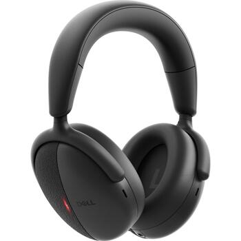 Dell Наушники Беспроводные WL7024 520-BBHC, 297g, Черный, Bluetooth 5.3, ANC, 80ч работы, Встроенный микрофон (520-BBHC)