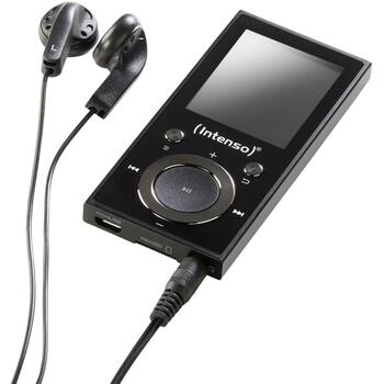 Intenso MP3 плеер 3717470 16GB, LCD дисплей, USB 2.0, 18ч воспроизведения, 3.5 мм разъем для наушников, кардридер (3717470)