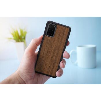 Man&Wood чехол M6620B, коричневый, совместим с Samsung Galaxy S20 Plus, 6.7 дюйма (M6620B)