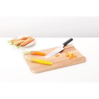 Brabantia деревянная кухонная доска 260742, 40см, 25см, 1,8см, 220г, двусторонняя, бук, коллекция Profile (260742)