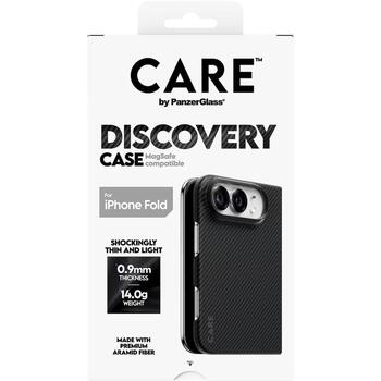 PanzerGlass Discovery Case | Back cover | Apple | iPhone 2026 Fold | Recycled plastic | Black (CR83510)