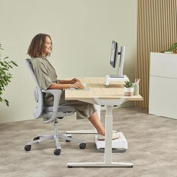 Fellowes Breyta Compact клавиатурный подставка для запястья | 100142573 | 60 мм, 320 мм, 17.5 мм, Силикон, Антибактериальный (100142573)