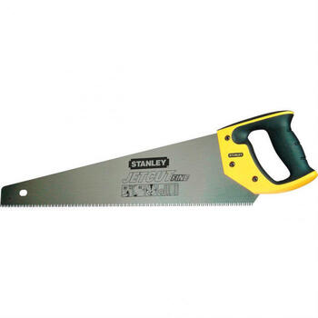 Ручная пила Stanley 2-15-0595, 450 мм, 11 зубьев/25 мм, дерево, рукоятка AntiChoc, зубья JetCut (2-15-595)