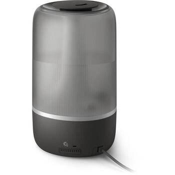 Philips Gaisa mitrinātājs HU1510/03, 19,6 W, 3 L, līdz 41 m², Ultraskaņas, 275 ml/stundā, Pelēks/sudrabs (HU1510/03)