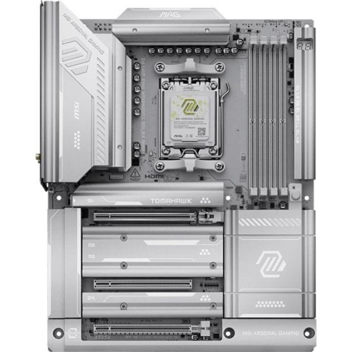 Msi Материнская плата MAG X870E TOMAHAWK MAX WIFI PZ, 4xSATA-600, 4xM.2, 4xDDR5, 1xHDMI, 6xUSB 3.x, 3xPCIe 16X (MAG X870E TOMAHAWK MAX WIFI PZ)