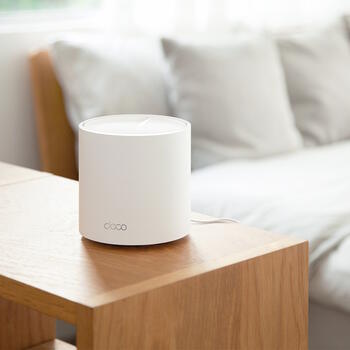 TP-Link Deco X50 (1-pack) беспроводной маршрутизатор Mesh Wi-Fi 6 до 2900 Mbps OFDMA 3× Gigabit LAN/WAN DHCP AiCPi безопасность 2× антенны Белый (DECOX50(1-PACK))