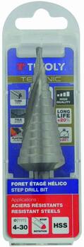 Daudzpakāpju urbis HSS Ø6 - 37mm 11448520637 TIVOLY (11448520637)