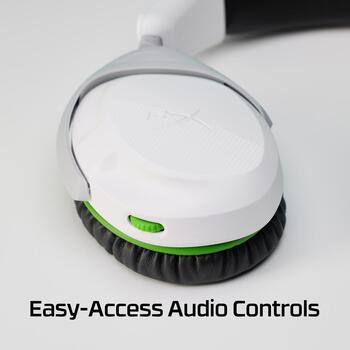 HyperX наушники CloudX Stinger 2 75X28AA, 10-28000 Гц, 32 Ω, 50 мм, 1.2 м, Xbox, игровые, белые, проводные, закрытые (75X28AA)