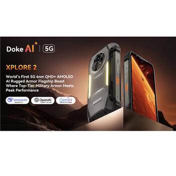 Защищенный смартфон 6.73″ AMOLED 120 Гц 20 000 mAh XPLORE 2 12 GB 256 GB Черный Blackview (BVXPLORE2_BK12_EU)