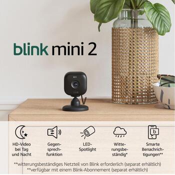 Amazon Blink Mini 2 Black (B0BWX2KSBV)