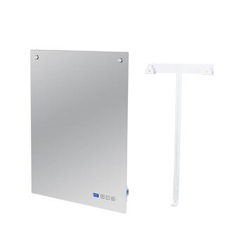 Infrasarkanais spoguļa sildītājs vannas istabai ar WiFi vadību sienas 400W IP24 Sani 400 Mirror Eurom (350418)