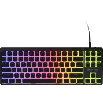 Genesis клавиатура Thor 430 TKL NKG-2345, проводная, USB-A, USB-C, механическая, линейная, RGB, US, черная, 87 клавиш (NKG-2345)