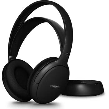 PHILIPS USB Type-C TV bezvadu austiņas, melnas (SHC5200M2/12)