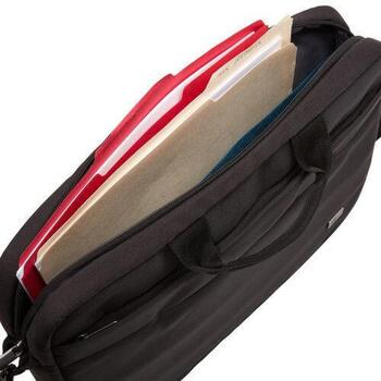 Case Logic Чехол для ноутбука ADVA117 BLACK, 43,9см, полиэстер, плечевой ремень, ручка, передний карман (ADVA117 BLACK)