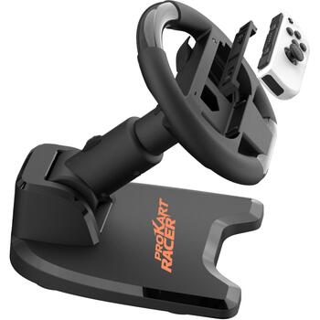 Subsonic Pro Kart Racer SA5727-1, 180° поворот, 2 кнопки, беспроводной, Nintendo Switch, Switch 2, съемный руль, 4 присоски (SA5727-1)