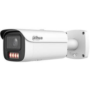 Dahua Tīkla kamera IPC-HFW5859E1-ZHE-IL-2712-WHITE, 8MP, 2.7-12mm, IP67, IK10, 60m IR, PoE, mikrofons (IPC-HFW5859E1-ZHE-IL-2712-WHITE)